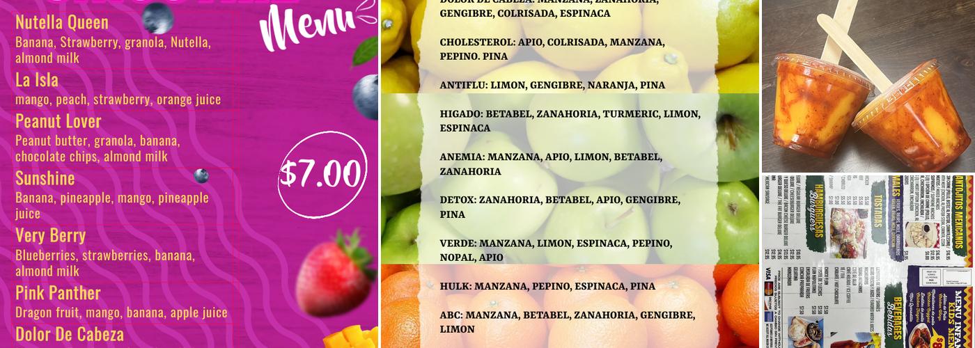 Tulcingo Menu