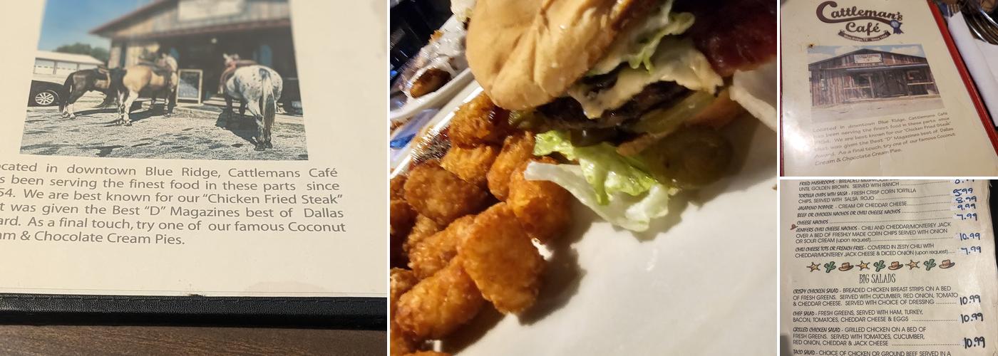 Cattlemans Cafe Menu