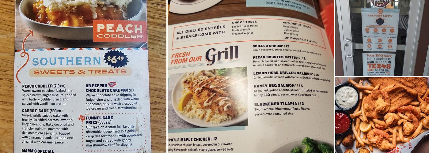 Cotton Patch Cafe Menu
