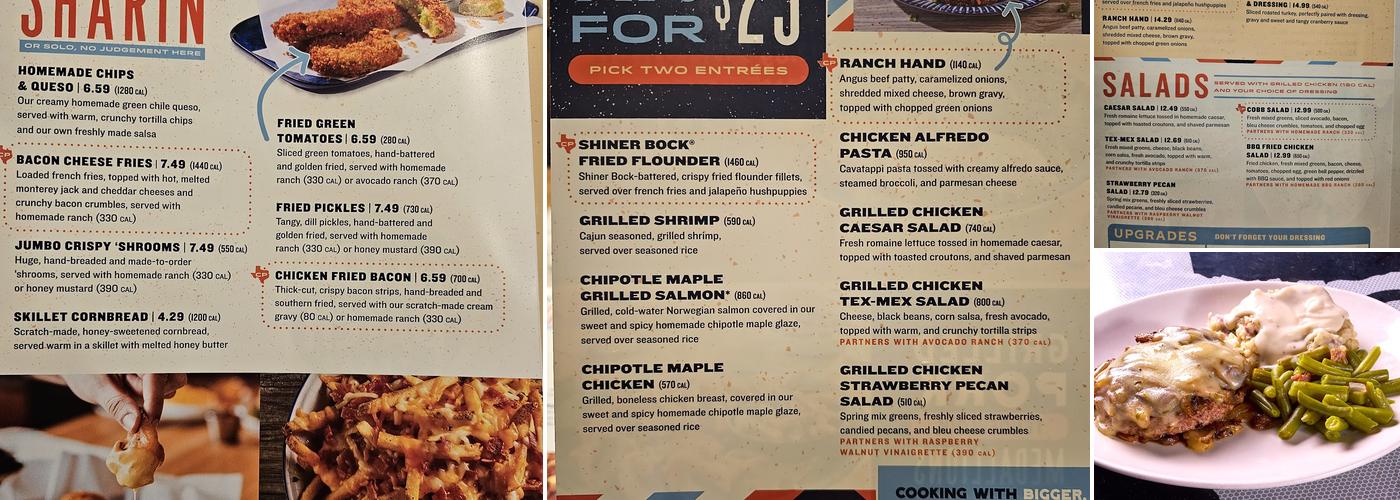 Cotton Patch Cafe Menu