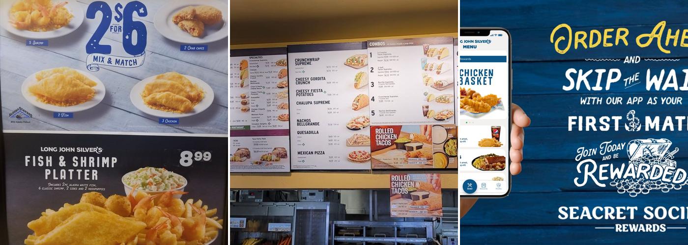 Long John Silver's | Taco Bell Menu
