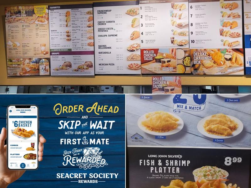 Long John Silver's | Taco Bell Menu