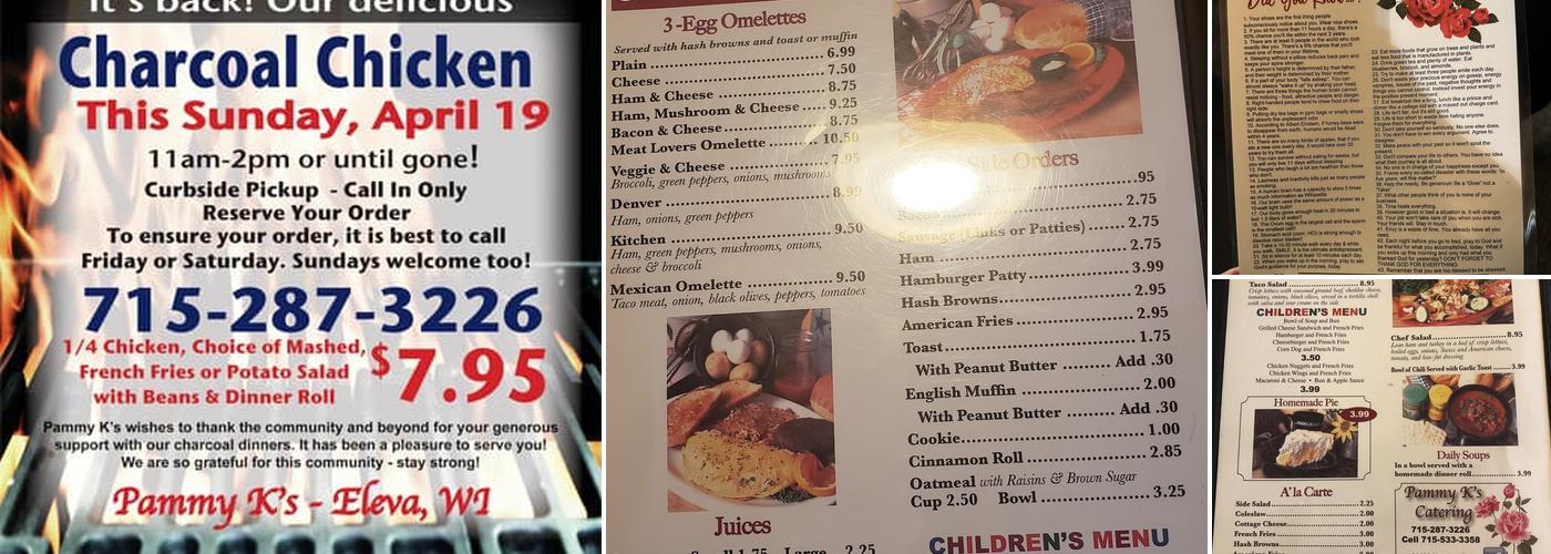 Pammy K's Café & Catering Menu