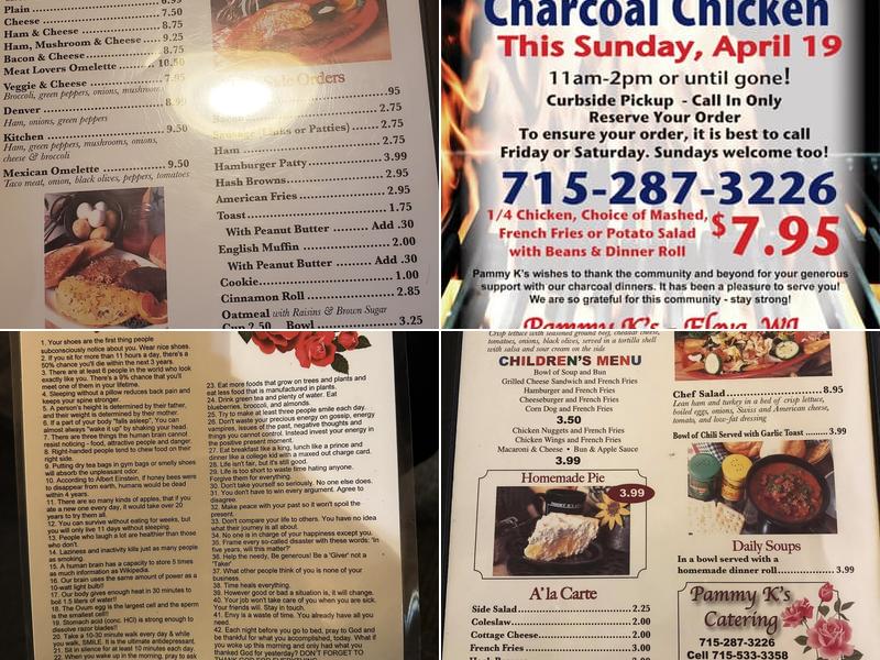 Pammy K's Café & Catering Menu