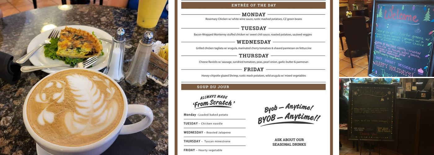 Coffee Zone Menu