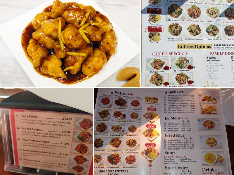 Chopsticks Menu