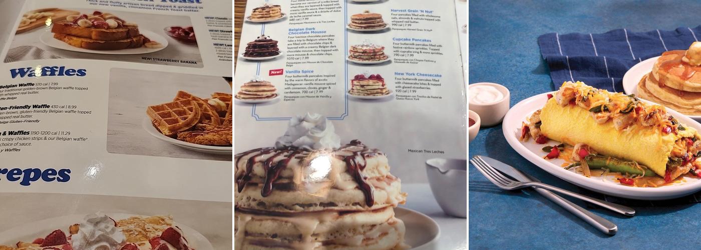 IHOP Menu