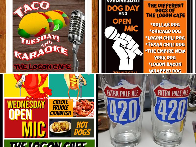 The Logon Cafe & Pub Menu