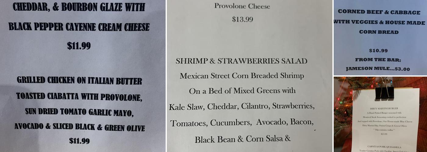 Xpeditions Coffee Company Menu