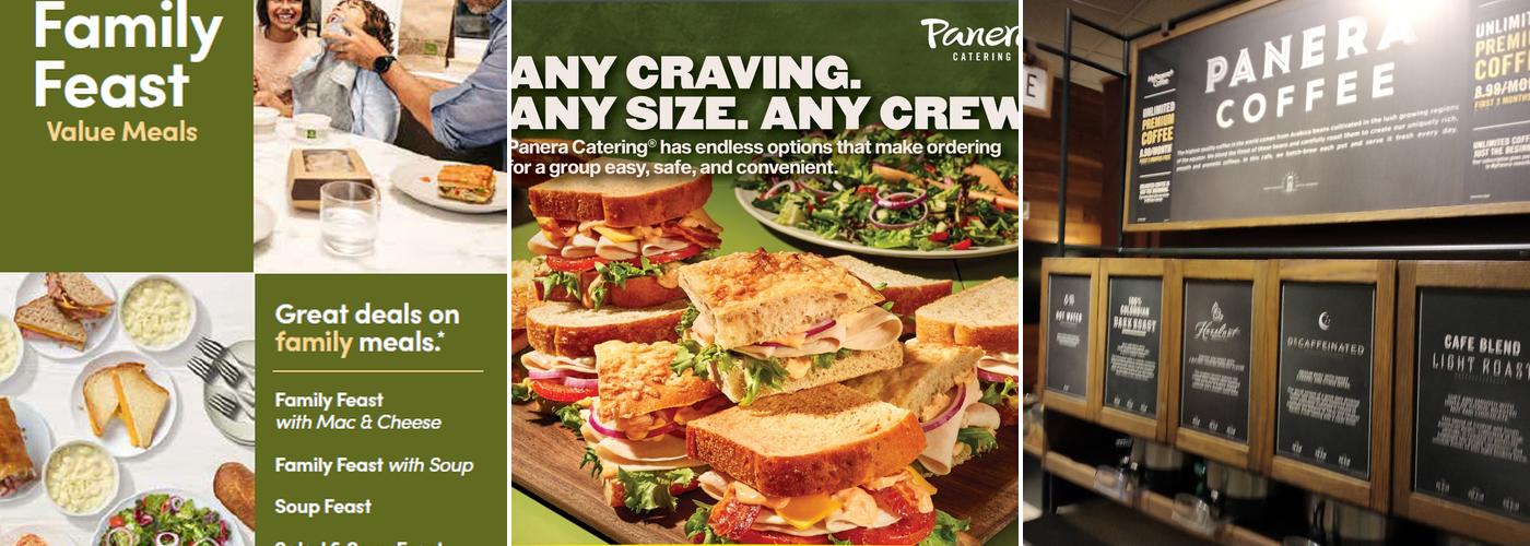Panera Bread Menu