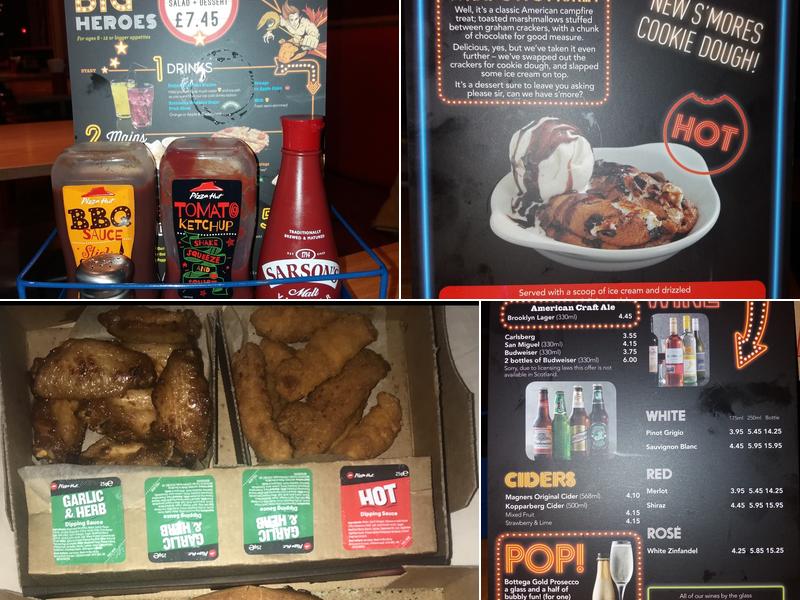 Pizza Hut Restaurants Menu