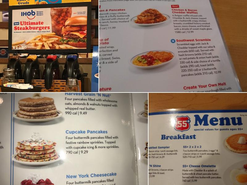IHOP Menu