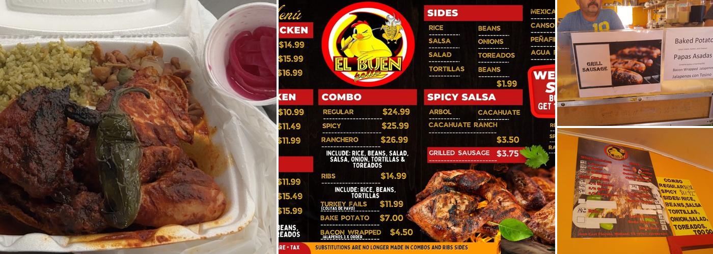 Buen Pollo Menu