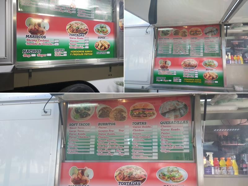 El Sombrero Authentic Mexican food Menu