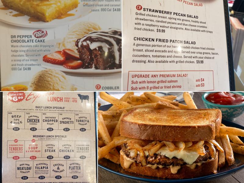 Cotton Patch Cafe Menu