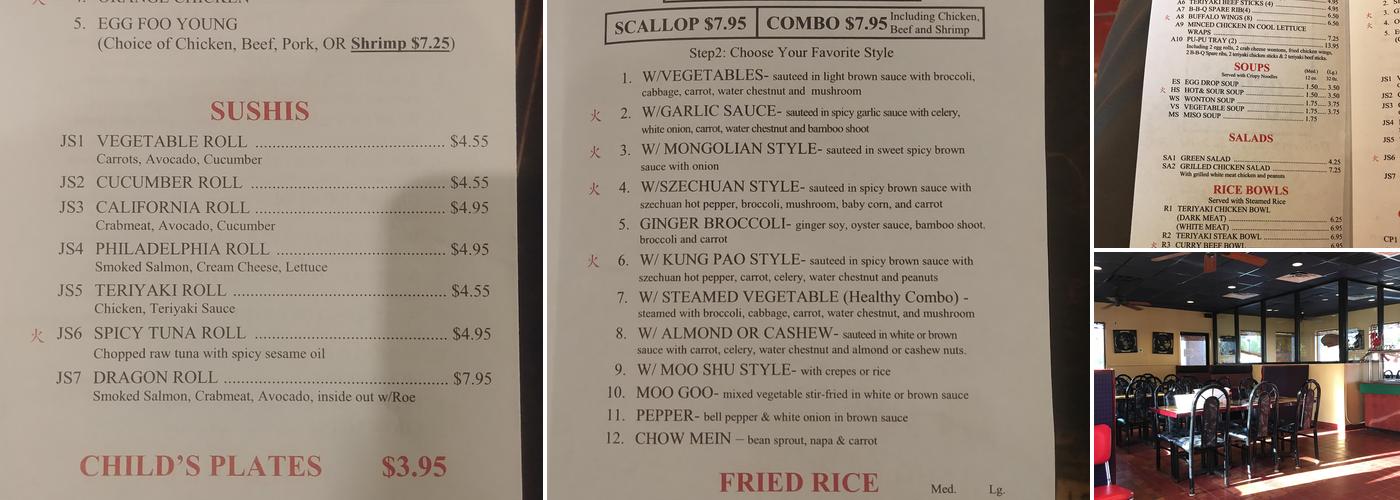 Lite Pan Menu