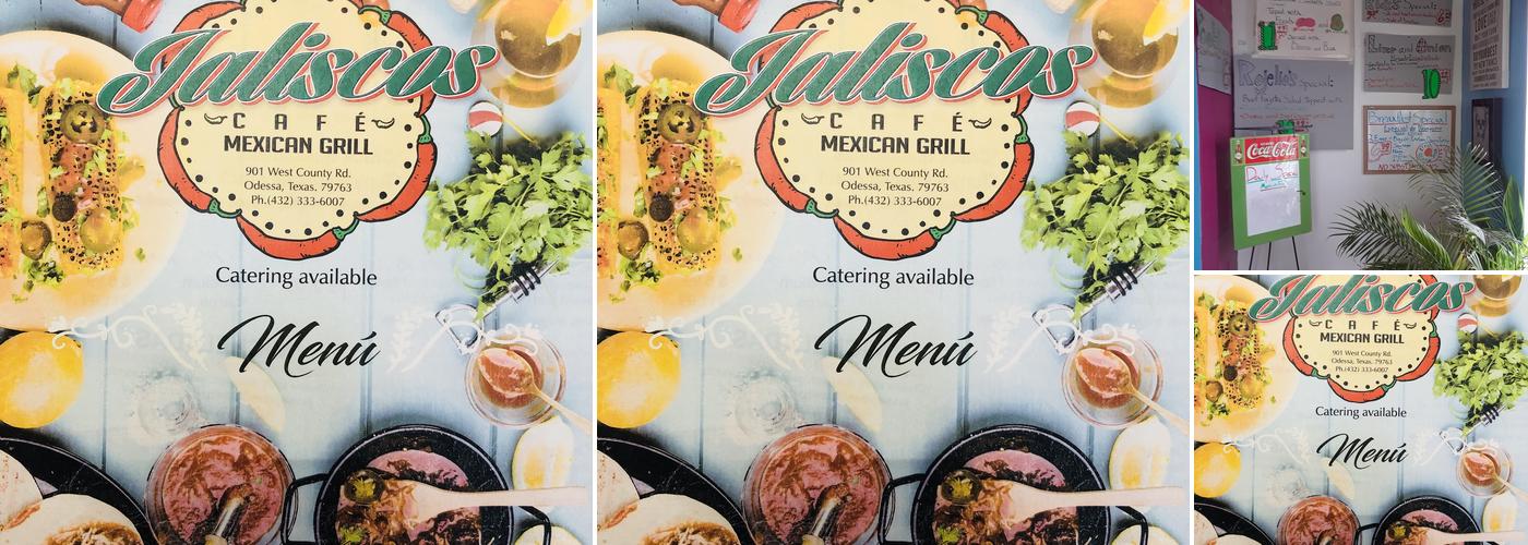 Jaliscos Cafe on West County Rd Menu