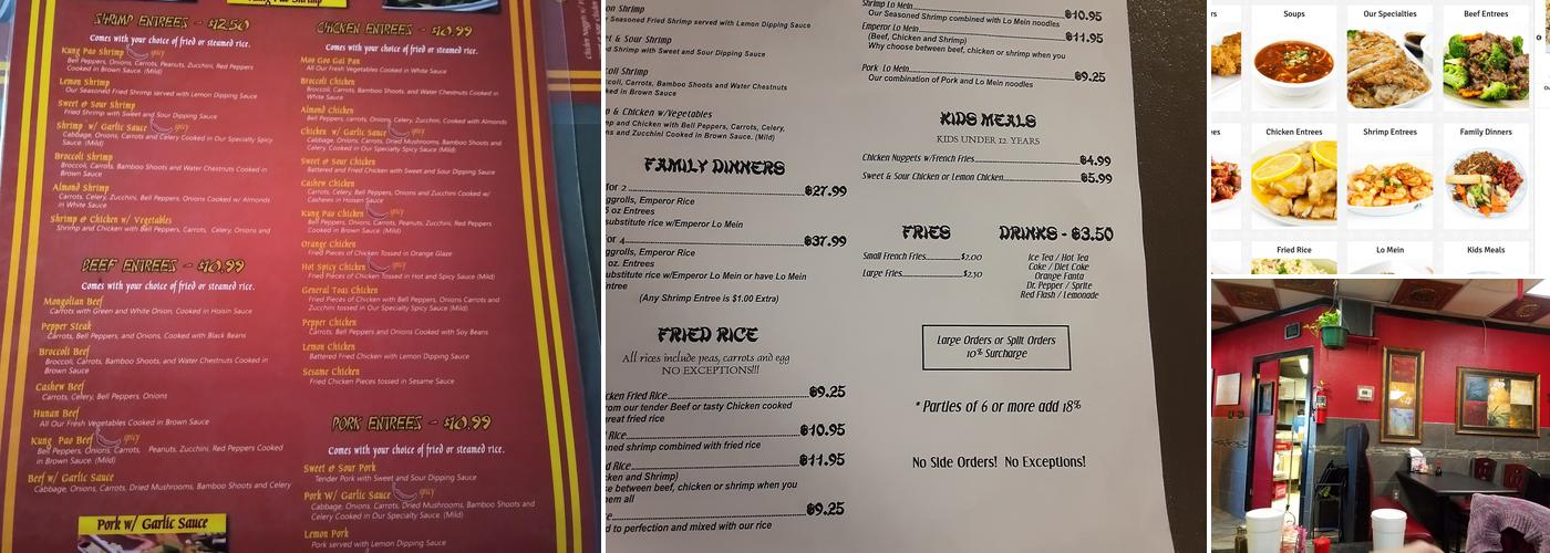 China-Mex Menu