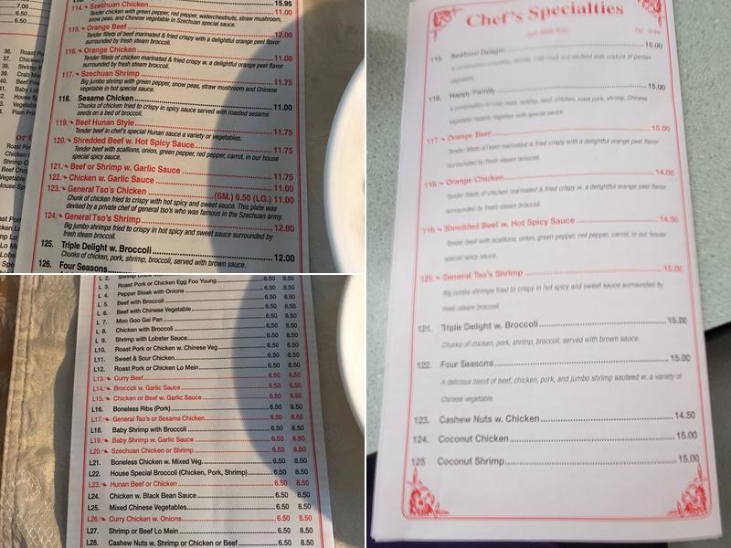 Dragon City Chinese Kitchen Menu