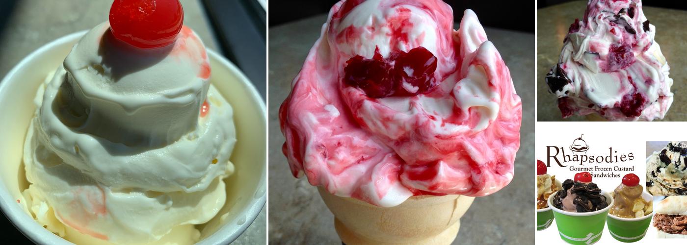 Rhapsodies Gourmet Frozen Custard and Sandwiches