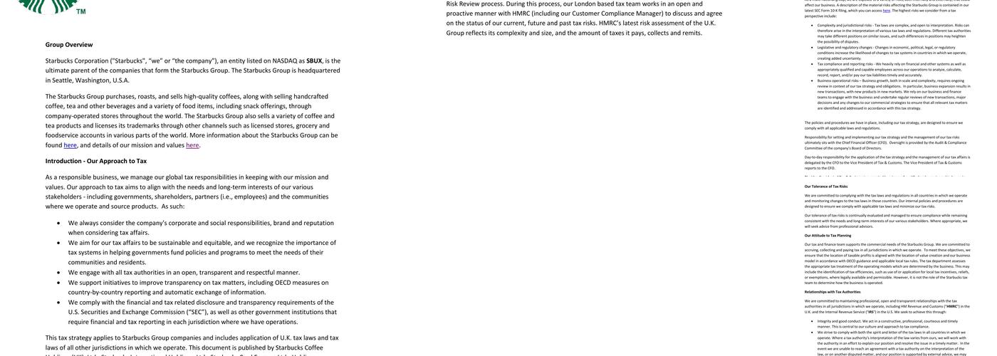 Starbucks Drive Thru Menu