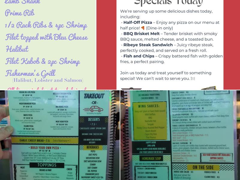 2 Brothers Pub and Grill Menu