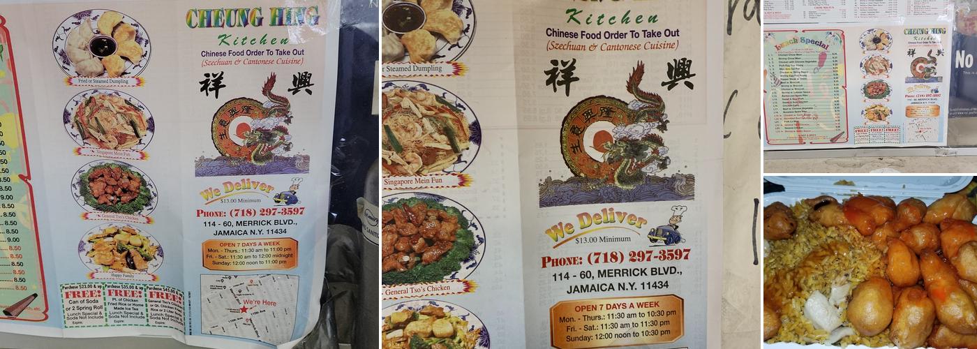 Cheung Hing Kitchen Menu