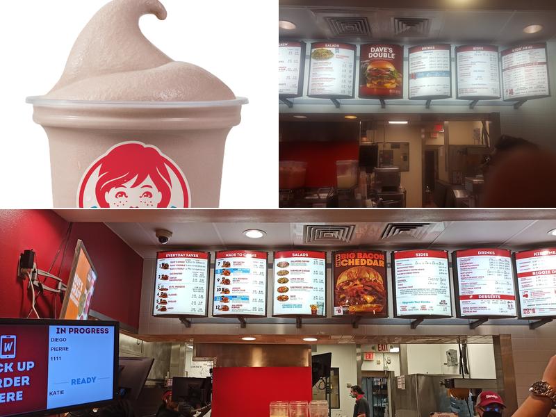 Wendy's Menu