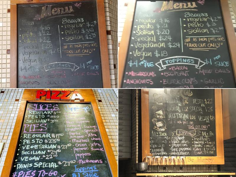 Dani's House of Pizza Menu