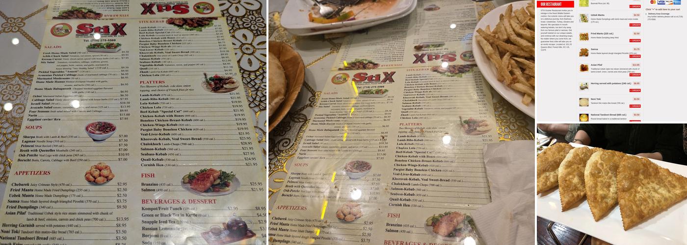 Stix Menu