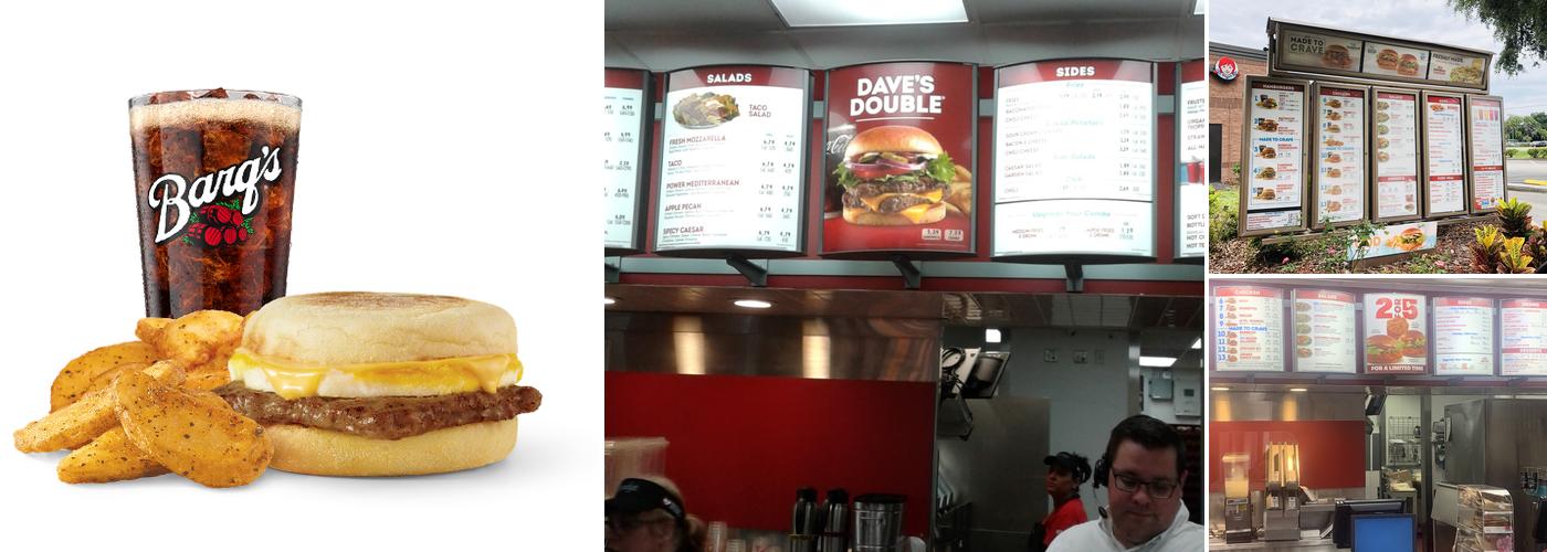 Wendy's Menu
