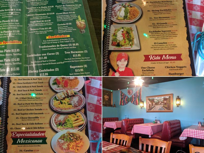 Durango Restaurant Menu
