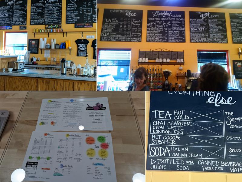 Java Cat Coffee House Menu