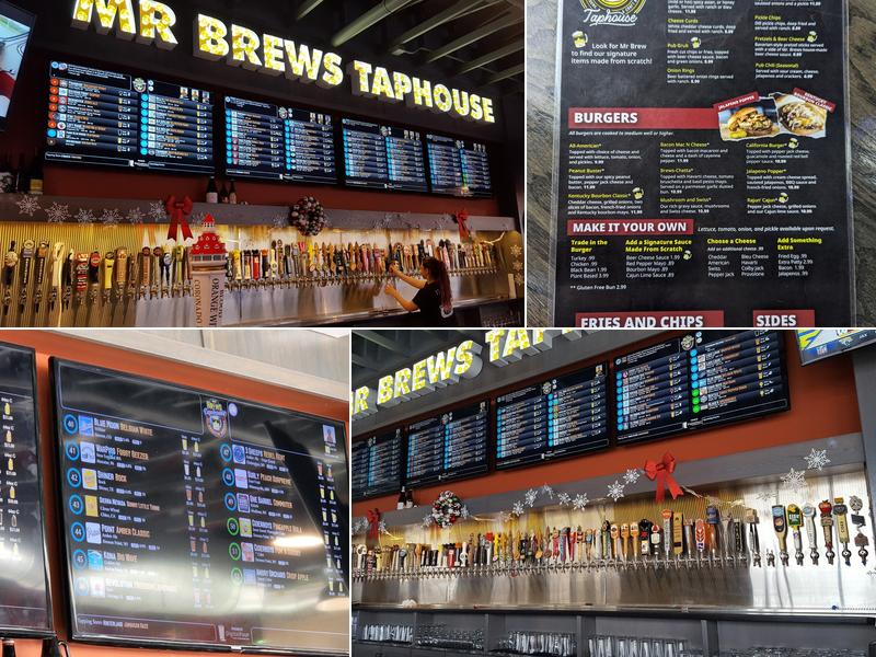 Mr. Brews Taphouse Menu