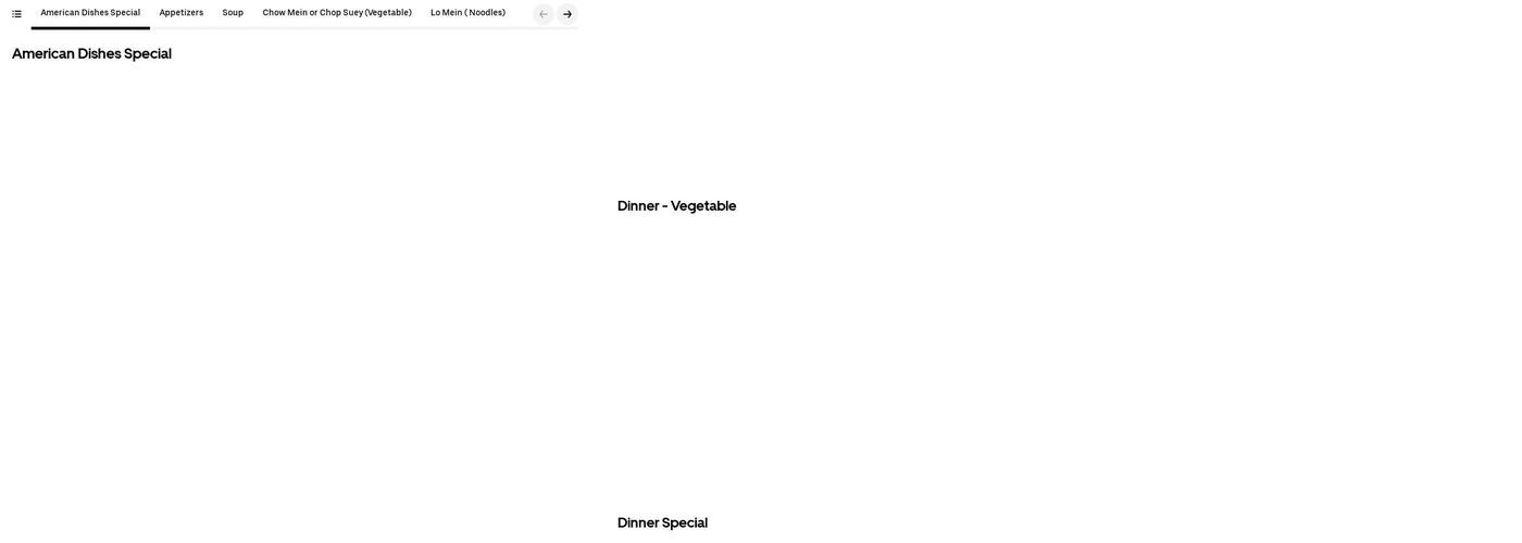 New Double Happy Inc. Menu