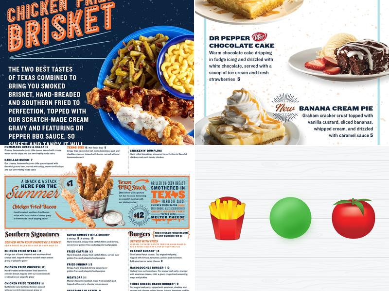 Cotton Patch Cafe Menu