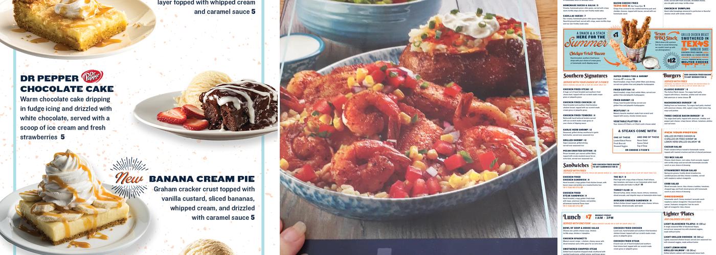 Cotton Patch Cafe Menu