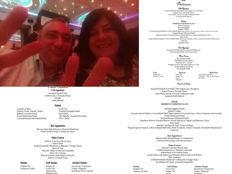 Da Mikelle Menu