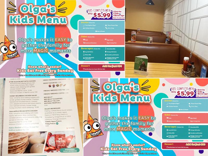 Olga's Kitchen Menu