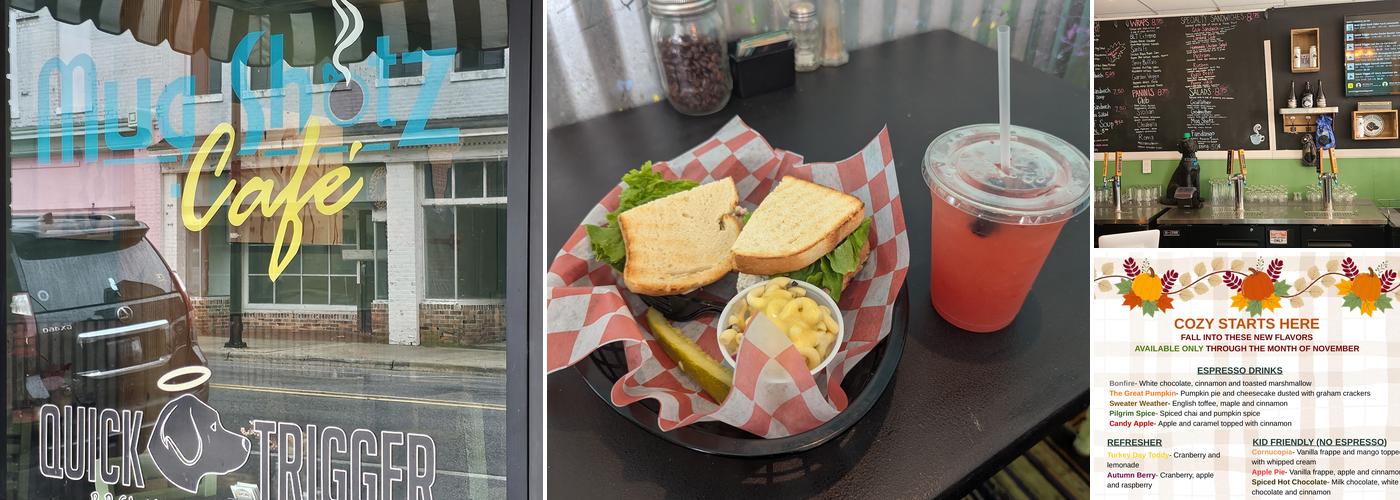 Mug Shotz Cafe & Quick Trigger Brewing Co. Menu
