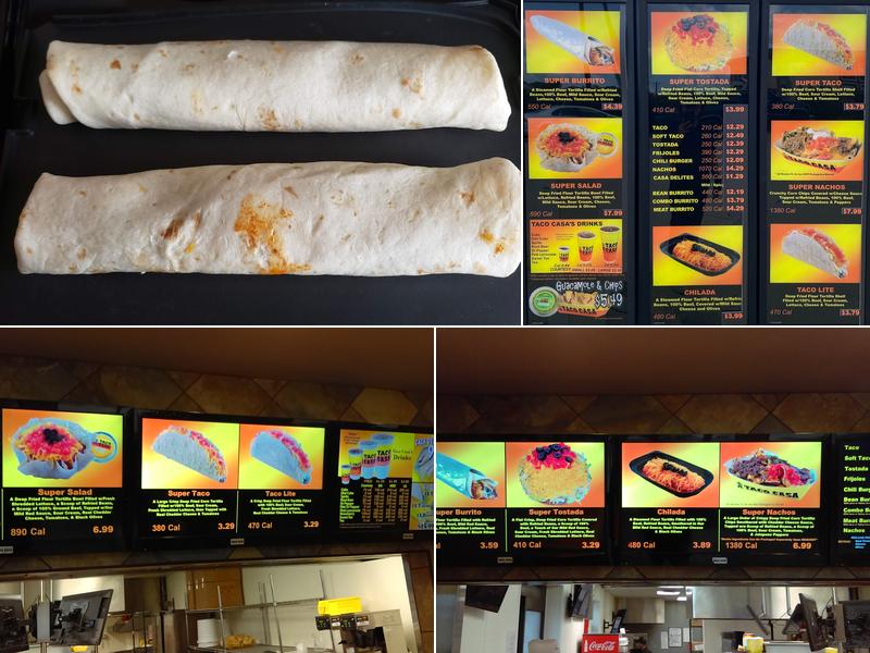 Taco Casa Menu