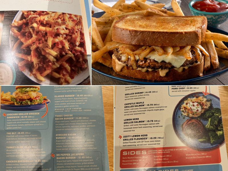 Cotton Patch Cafe Menu