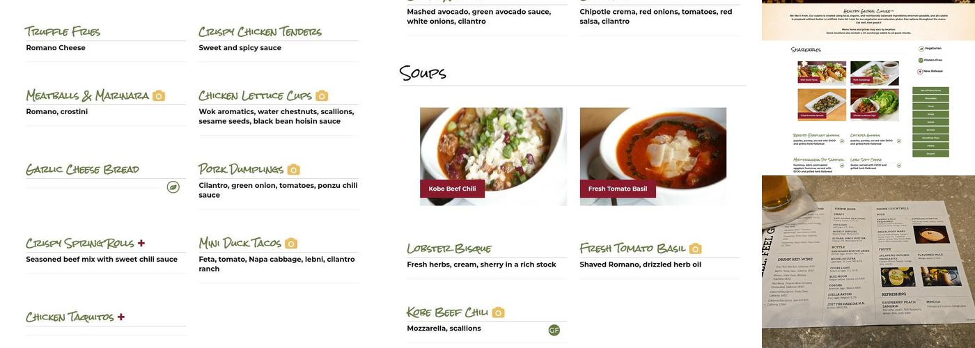 Sammy's Woodfired Pizza Menu