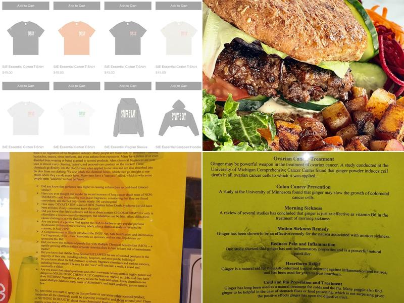 Stuff I Eat Menu