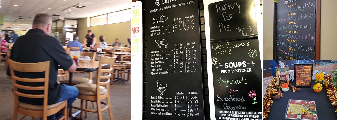 Luby's Menu