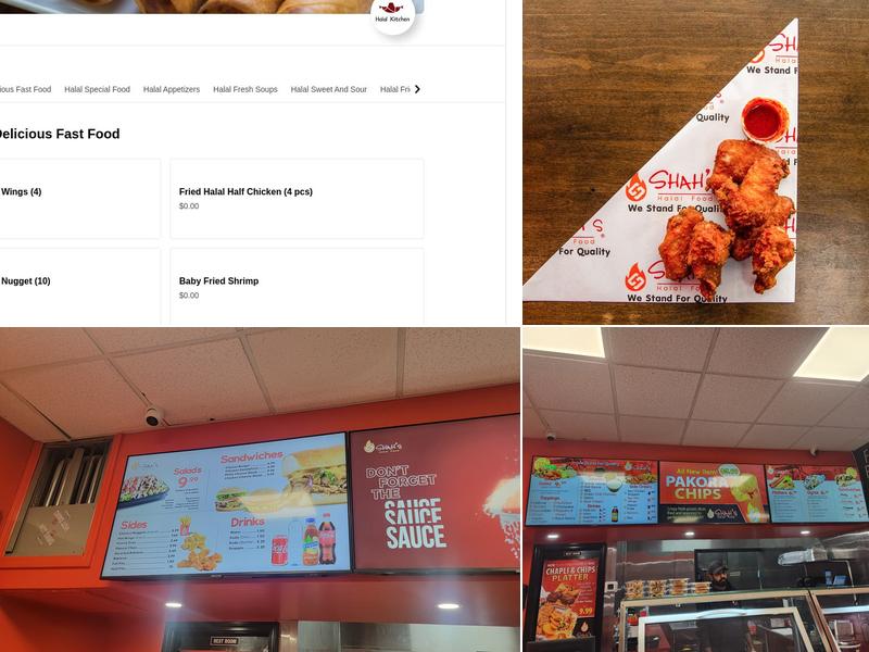 Shahs Halal Sunnyside STORE Menu
