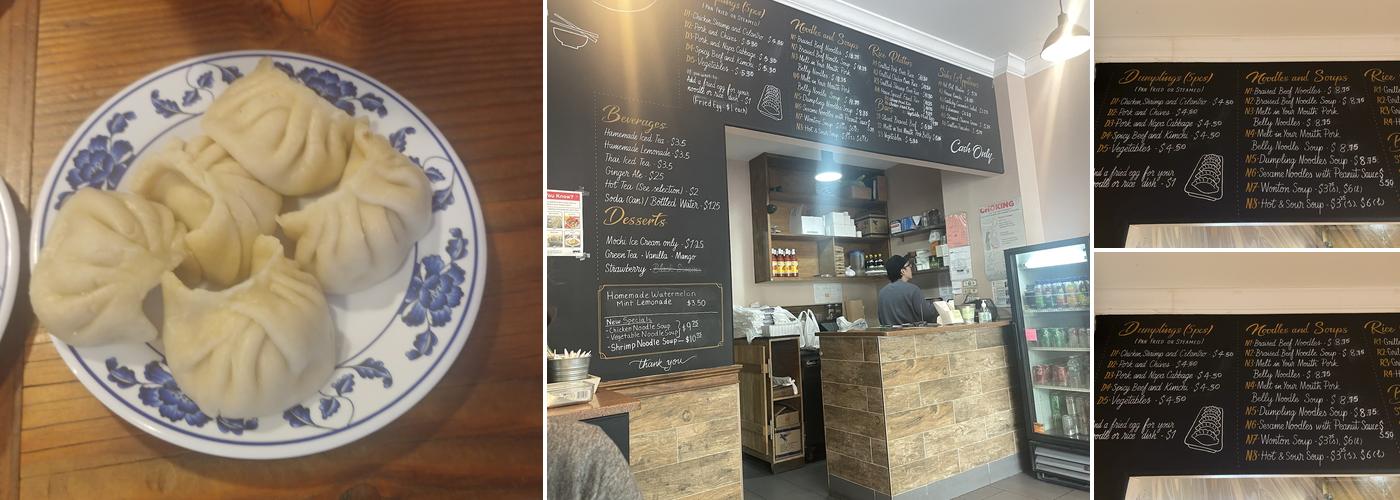 Dumplings & Things Menu