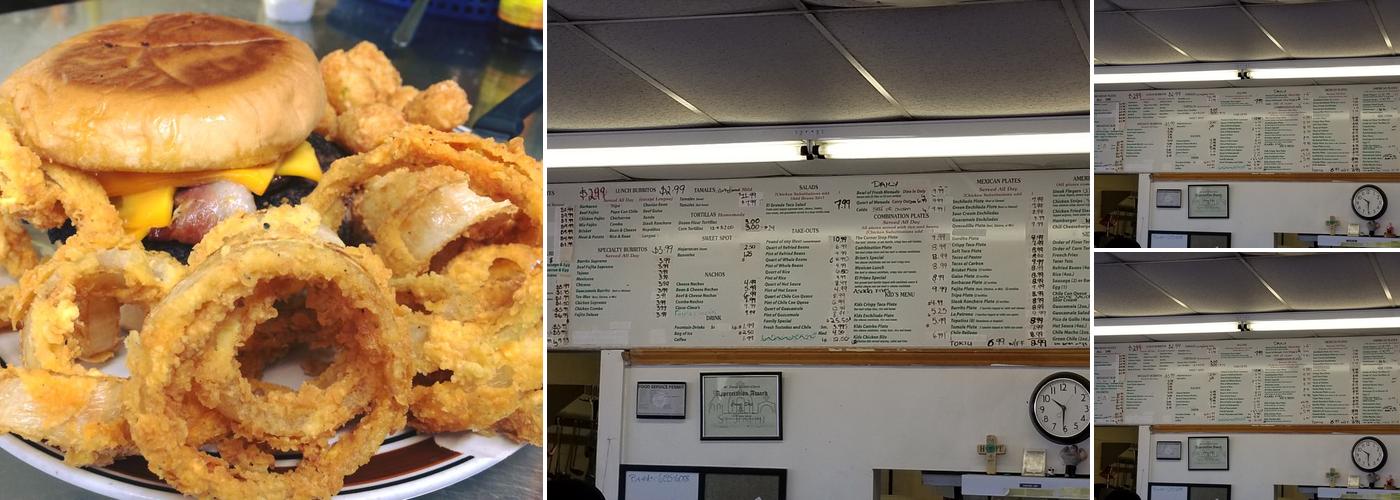 The Corner Stop 2 Menu