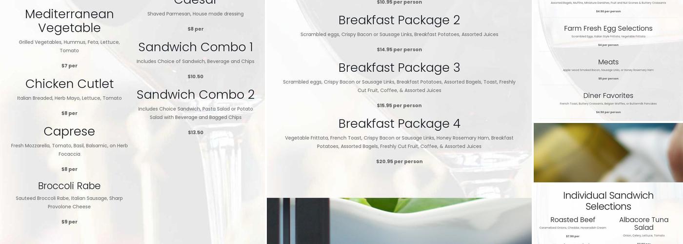 Millonzi's Bar & Grille Menu