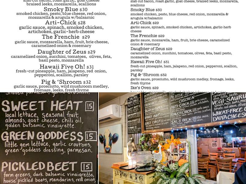 Farm Star Pizza Menu